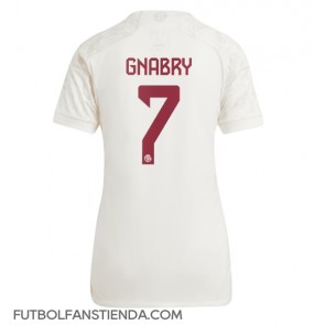 Bayern Munich Serge Gnabry #7 Tercera Equipación Mujer 2023-24 Manga Corta